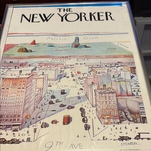 The New Yorker Cityscape Art Print